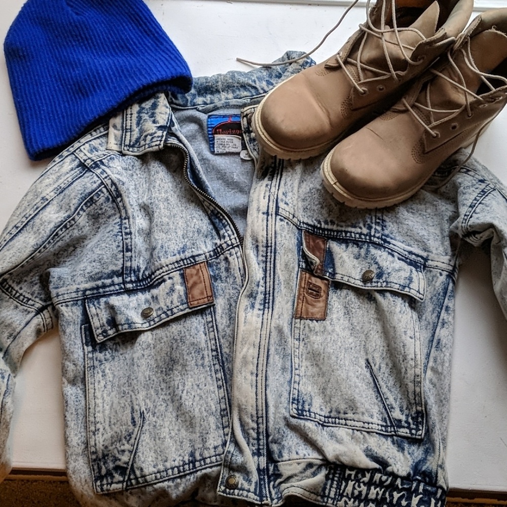 *Vintage* Acid Wash Jean Jacket
